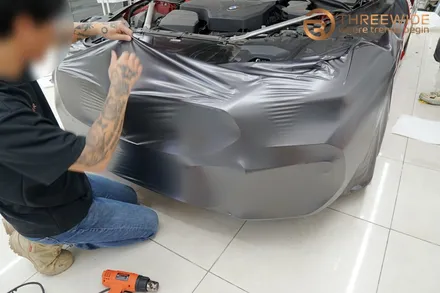 BMW Z4, BMW 매니아들이 즐겨 찾는 분당 랩핑 전문 센터! (#에이버리 #사틴다크그레이 #무광랩핑 #분당 #판교) / 성남시 수정구 시흥동