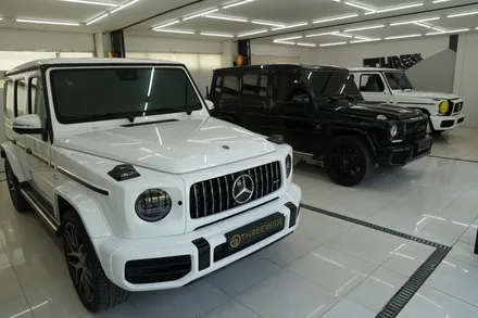 벤츠 G63 AMG, 실내 카본 PPF로 한층 더 고급스럽게! (#하이그로시 #터치패널 #분당 #판교) / 성남시 수정구 시흥동