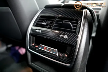 BMW X5, 사틴 그레이 & 실내 카본 전체 랩핑 시공 했어요! / 성남시 수정구 시흥동
