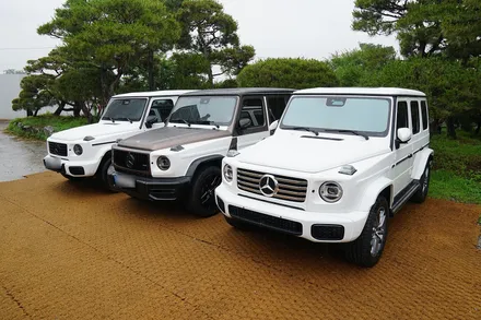 벤츠 G450d, 아이보리 고광택 랩핑부터 나이트 패키지 PPF까지 원스톱 시공! (#프론트PPF패키지 #실내카본필름 #윈드쉴드 #분당 #판교) / 성남시 수정구 시흥동