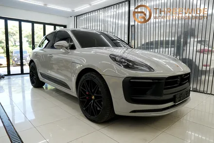 포르쉐 카이엔쿠페 이노즈텍 어반밤부 전체랩핑 / 성남,판교,분당.강남