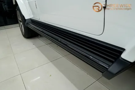 벤츠 G63 AMG, 화이트 컬러에게 가장 필요한 패키지 (#나이트패키지 #라이트필름 #크롬죽이기 #분당랩핑 #판교랩핑) / 성남시 수정구 시흥동
