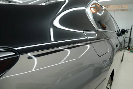 BMW 740d, 7시리즈 분당 투톤 랩핑 전문 센터 (#듀오톤랩핑 #부분랩핑 #생활보호패키지PPF#판교) / 성남시 수정구 시흥동