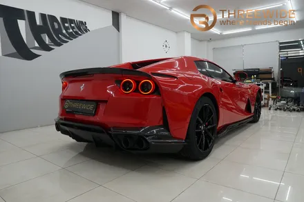 페라리 812GTS 노비텍카본 전체PPF 랩핑 / 성남,판교,분당.강남
