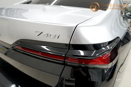 분당 BMW 740i, 일반적인 투톤 랩핑에 지친 분들을 위한 시공 (#듀오톤 #크롬죽이기 #크롬딜리트 #판교) / 성남시 수정구 시흥동