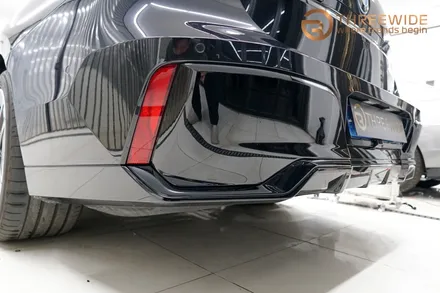 BMW i7, 럭셔리 대형 세단을 위한 블랙 크롬 딜리트 시공기! (#크롬죽이기 #크롬랩핑 #블랙랩핑 #분당 #판교) / 성남시 수정구 시흥동