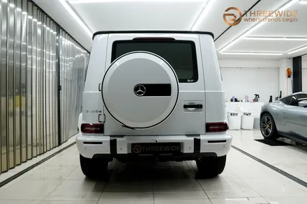 2년 기다림 끝에 받은 벤츠 g450d 나이트패키지 작업 후기 (#w465 #벤츠g450 #지바겐 #랩핑# ppf) / 성남시 수정구 시흥동
