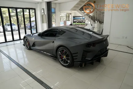 무광 페라리 812 컴페티지오네 PPF 전체랩핑 / 성남,판교,분당.강남