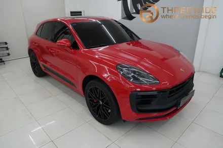 포르쉐 카이엔쿠페 이노즈텍 어반밤부 전체랩핑 / 성남,판교,분당.강남