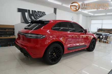 포르쉐 카이엔쿠페 이노즈텍 어반밤부 전체랩핑 / 성남,판교,분당.강남