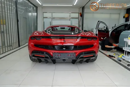 페라리 296 GTS, 전체 프리미엄 PPF l 출고가 4억 원 차량에게 가장 필요한 시공! (#분당 #판교 #FMK #외부 #내부) / 성남시 수정구 시흥동