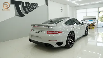 포르쉐 카이엔쿠페 이노즈텍 어반밤부 전체랩핑 / 성남,판교,분당.강남