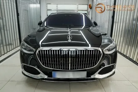 벤츠 S580, 마이바흐 룩 투톤 랩핑 & PPF 시공 (#랩핑 #PPF #실내PPF #분당 #판교) / 성남시 수정구 시흥동
