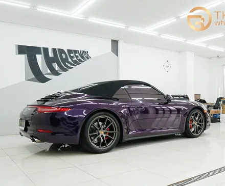 포르쉐 카이엔쿠페 이노즈텍 어반밤부 전체랩핑 / 성남,판교,분당.강남