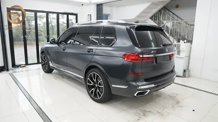 BMW X5 사틴펄 화이트로 순정 도색같이 랩핑했어요 / 성남,판교,분당.강남