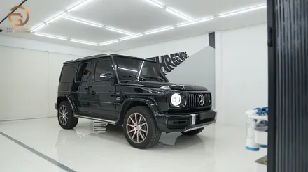 (분당 랩핑 PPF) 신형 G63 AMG 타이어커버 랩핑과 생활보호필름 시공 / 성남시 수정구 시흥동