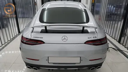(분당 ppf) 벤츠 amg gt4door 사틴블랙 랩핑 / 성남시 수정구 시흥동