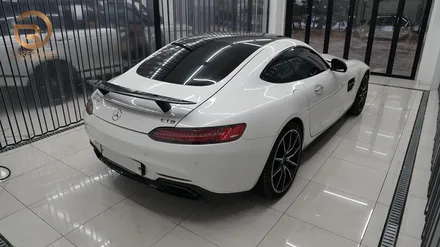 (분당 PPF) 벤츠 AMG GTS 에디션1 사틴그레이 전체랩핑 / 성남시 수정구 시흥동