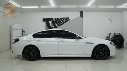 (분당 PPF) BMW 6시리즈 그란쿠페 다이아몬드 화이트 전체랩핑 / 성남,판교,분당.강남