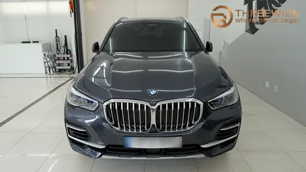 BMW X5, 완벽한 무광 랩핑 시공을 원하신다면! (#무광랩핑 #사틴펄화이트 #분당판교) / 성남,판교,분당.강남
