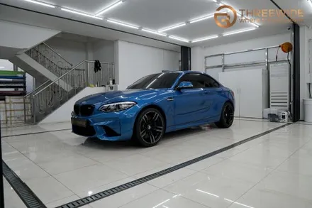BMW M2, 랩핑 시공 중 인기가 가장 많은 색상은 이것! (#전체 #크레용 #버니나그레이 #분당 #판교) / 성남시 수정구 시흥동