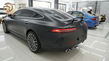 (분당 랩핑) 벤츠 AMG GT4 무광 PPF 시공 / 성남시 수정구 시흥동