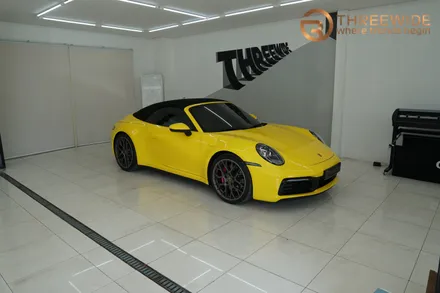 포르쉐 카이엔쿠페 이노즈텍 어반밤부 전체랩핑 / 성남,판교,분당.강남