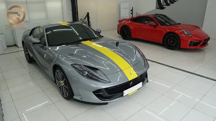 무광 페라리 812 컴페티지오네 PPF 전체랩핑 / 성남,판교,분당.강남