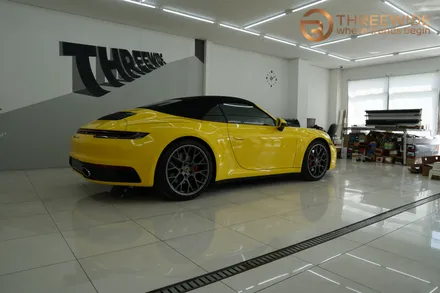 포르쉐 카이엔쿠페 이노즈텍 어반밤부 전체랩핑 / 성남,판교,분당.강남