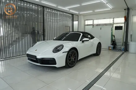 포르쉐 카이엔쿠페 이노즈텍 어반밤부 전체랩핑 / 성남,판교,분당.강남