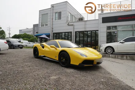 국내 1호 페라리 296 GTS 국내 상륙! 출고하자마자 쓰리와이드에서 PPF 시공 / 성남,판교,분당.강남