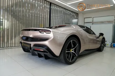 페라리 296 GTS, 분당 슈퍼카 전문 센터 I 전체 PPF & 하이글로시 블랙 루프 & 카본 PPF (#분당 #판교 #FMK #컴퓨터재단 #시스템커팅) / 성남시 수정구 시흥동
