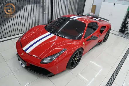 무광 페라리 812 컴페티지오네 PPF 전체랩핑 / 성남,판교,분당.강남