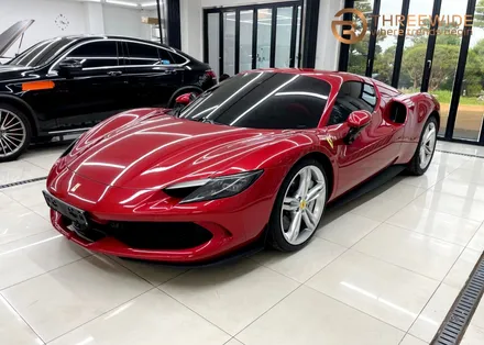 페라리 296 GTS, 다채로운 비주얼을 위한 카본 & 블랙 PPF 시공기 (#외부PPF #내부PPF #카본PPF #블랙PPF #실내가죽코팅 #분당 #판교) / 성남시 수정구 시흥동