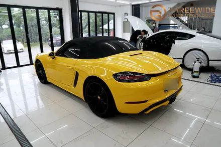 포르쉐 카이엔쿠페 이노즈텍 어반밤부 전체랩핑 / 성남,판교,분당.강남