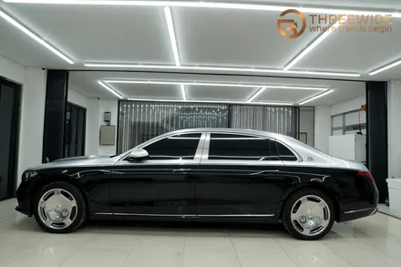 벤츠 S580, 마이바흐 룩 투톤 랩핑 & PPF 시공 (#랩핑 #PPF #실내PPF #분당 #판교) / 성남시 수정구 시흥동