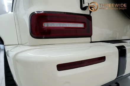 벤츠 G450d, 아이보리 고광택 랩핑부터 나이트 패키지 PPF까지 원스톱 시공! (#프론트PPF패키지 #실내카본필름 #윈드쉴드 #분당 #판교) / 성남시 수정구 시흥동
