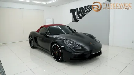 포르쉐 카이엔쿠페 이노즈텍 어반밤부 전체랩핑 / 성남,판교,분당.강남