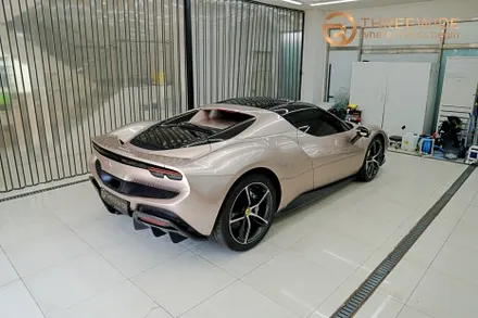 페라리 296 GTS, 분당 슈퍼카 전문 센터 I 전체 PPF & 하이글로시 블랙 루프 & 카본 PPF (#분당 #판교 #FMK #컴퓨터재단 #시스템커팅) / 성남시 수정구 시흥동
