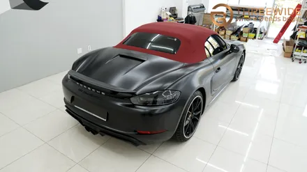 포르쉐 카이엔쿠페 이노즈텍 어반밤부 전체랩핑 / 성남,판교,분당.강남