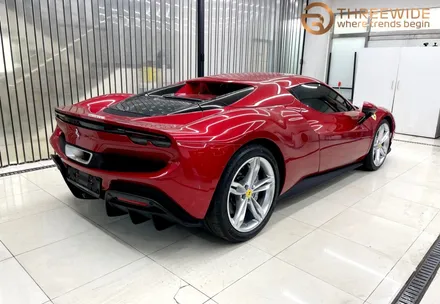페라리 296 GTS, 다채로운 비주얼을 위한 카본 & 블랙 PPF 시공기 (#외부PPF #내부PPF #카본PPF #블랙PPF #실내가죽코팅 #분당 #판교) / 성남시 수정구 시흥동