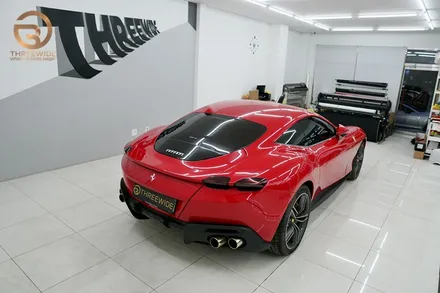 무광 페라리 812 컴페티지오네 PPF 전체랩핑 / 성남,판교,분당.강남