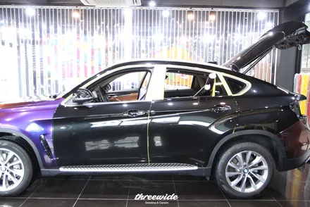 수원 랩핑 BMW X6 카멜레온 시공기! / 성남시 수정구 시흥동