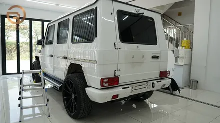 (분당 PPF) 벤츠 G63 AMG 지바겐 사틴 그레이 전체랩핑 / 성남시 수정구 시흥동