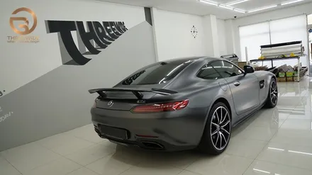 (분당 PPF) 벤츠 AMG GTS 에디션1 사틴그레이 전체랩핑 / 성남시 수정구 시흥동