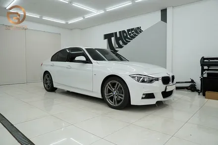 (분당 랩핑) BMW 3시리즈 사틴 그레이 메탈릭 랩핑 / 성남,판교,분당.강남