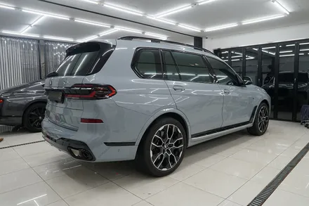 BMW X5, 사틴 그레이 & 실내 카본 전체 랩핑 시공 했어요! / 성남시 수정구 시흥동