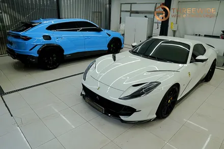 페라리 812 GTS 노비텍 전체 PPF 시공기 (#컴퓨터재단 #랩핑 #분당 #판교) / 성남시 수정구 시흥동