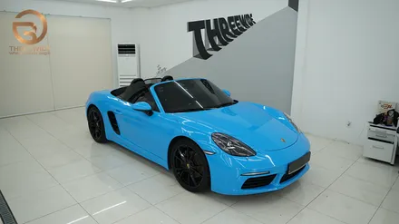 포르쉐 카이엔쿠페 이노즈텍 어반밤부 전체랩핑 / 성남,판교,분당.강남