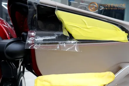 국내 유일, 분당 페라리 푸로산게 정식 1호차 전체 PPF 시공 (#카본ppf #실내ppf #판교) / 성남시 수정구 시흥동